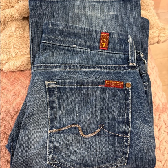 7 For All Mankind Denim - 7 For All Mankind Kimmie Vintage Blue Jeans Size 29